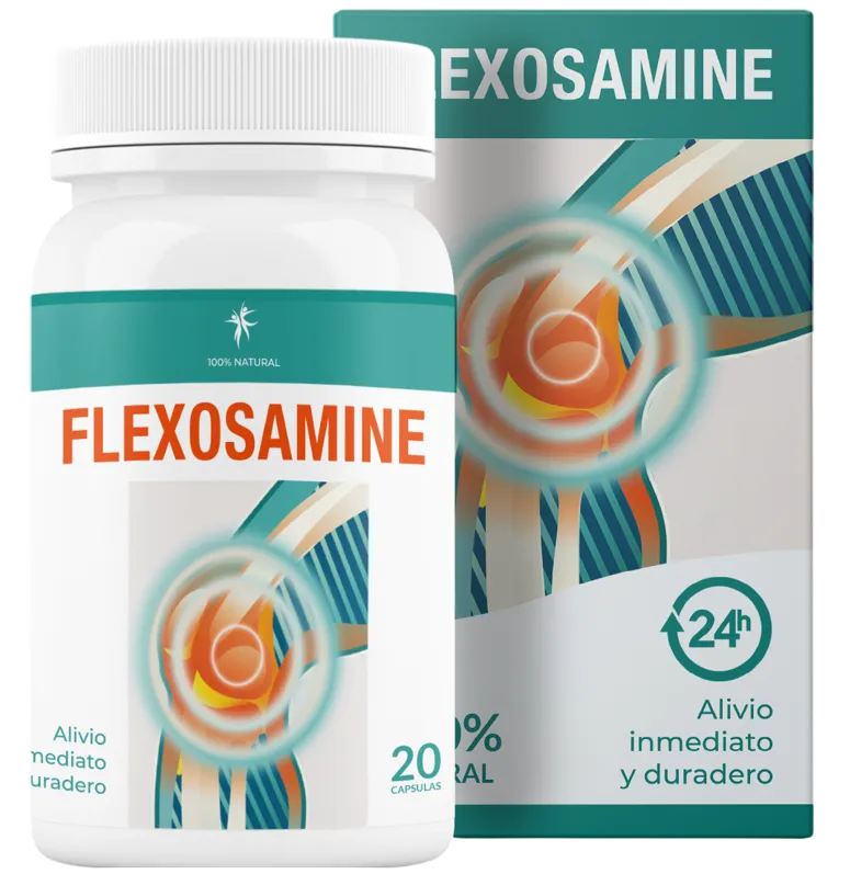 Flexosamine 20 Cápsulas - Regenerador y Alivio Articular